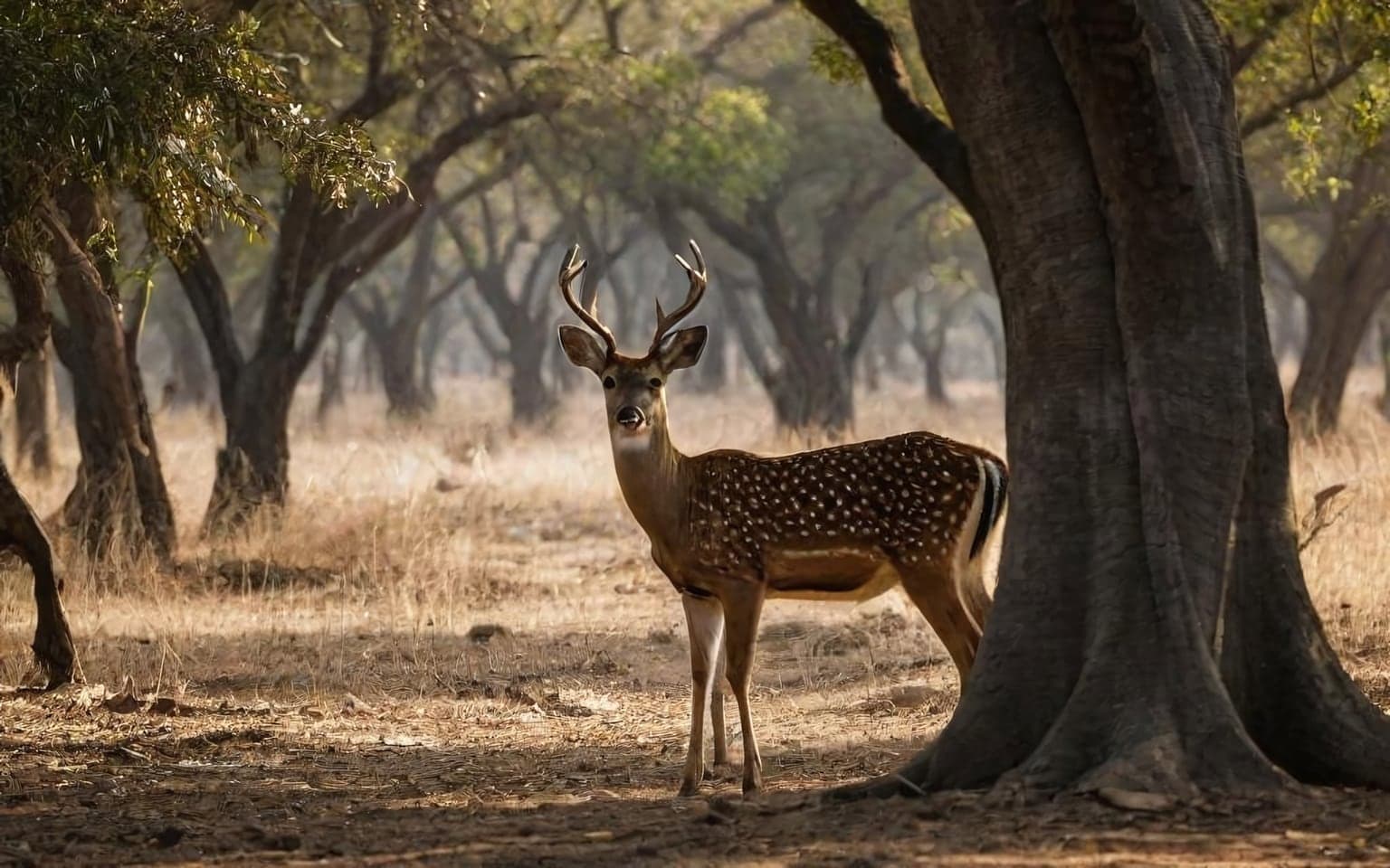 Representative AI illustration of spotted-deer