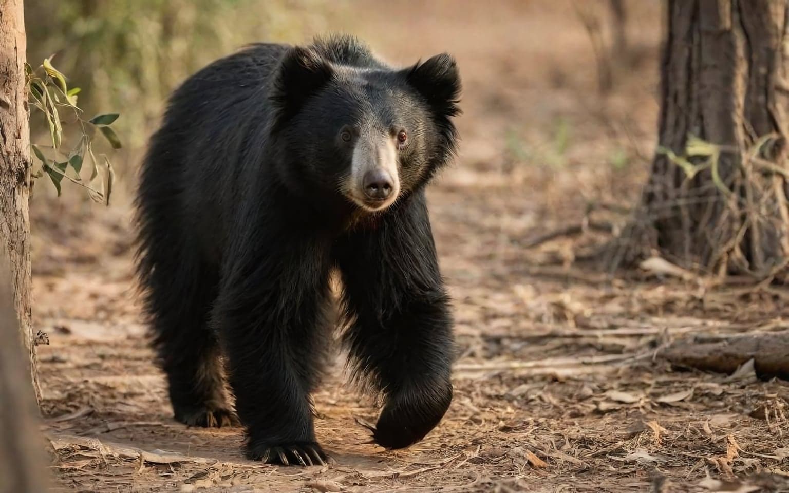 Representative AI illustration of Sloth bear