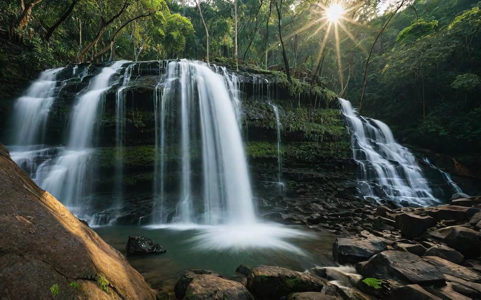 Representative AI illustration of Waterfall