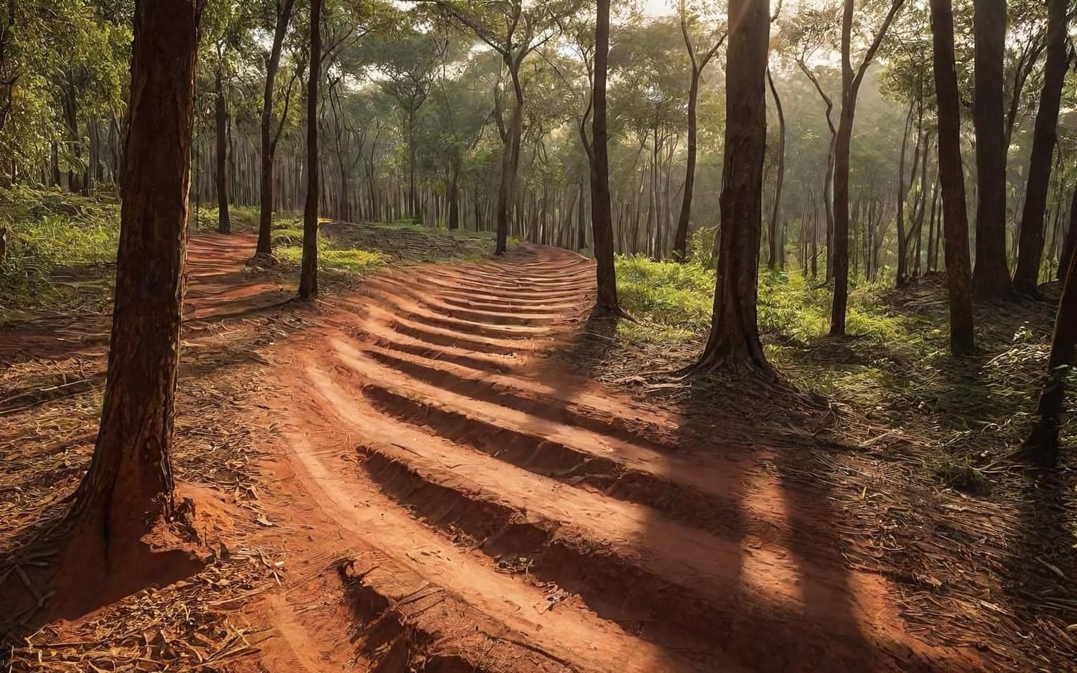 Representative AI illustration of Sal forest