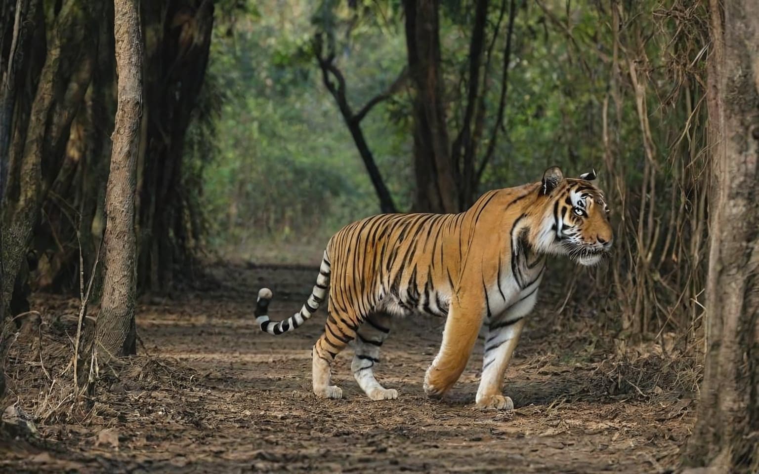 Representative AI illustration of Bengal tiger
