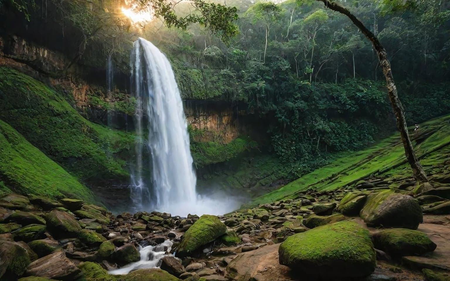 Representative AI illustration of Waterfall